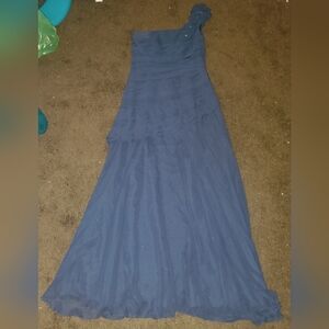Elegant Blue Evening Gown
